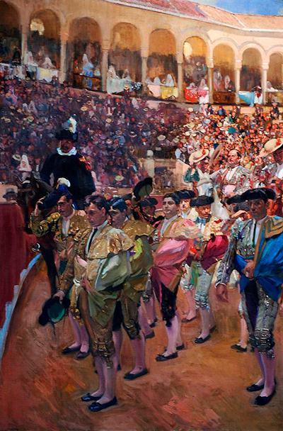 Sevilla, The Bullfighters Joaquin Sorolla